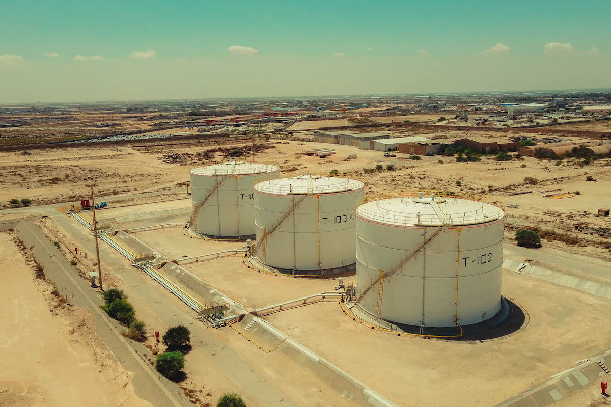 Design, Supply and erection of three Tanks for Kerosene and one Floating Roof Tank for Gasoline at Misurata Terminal