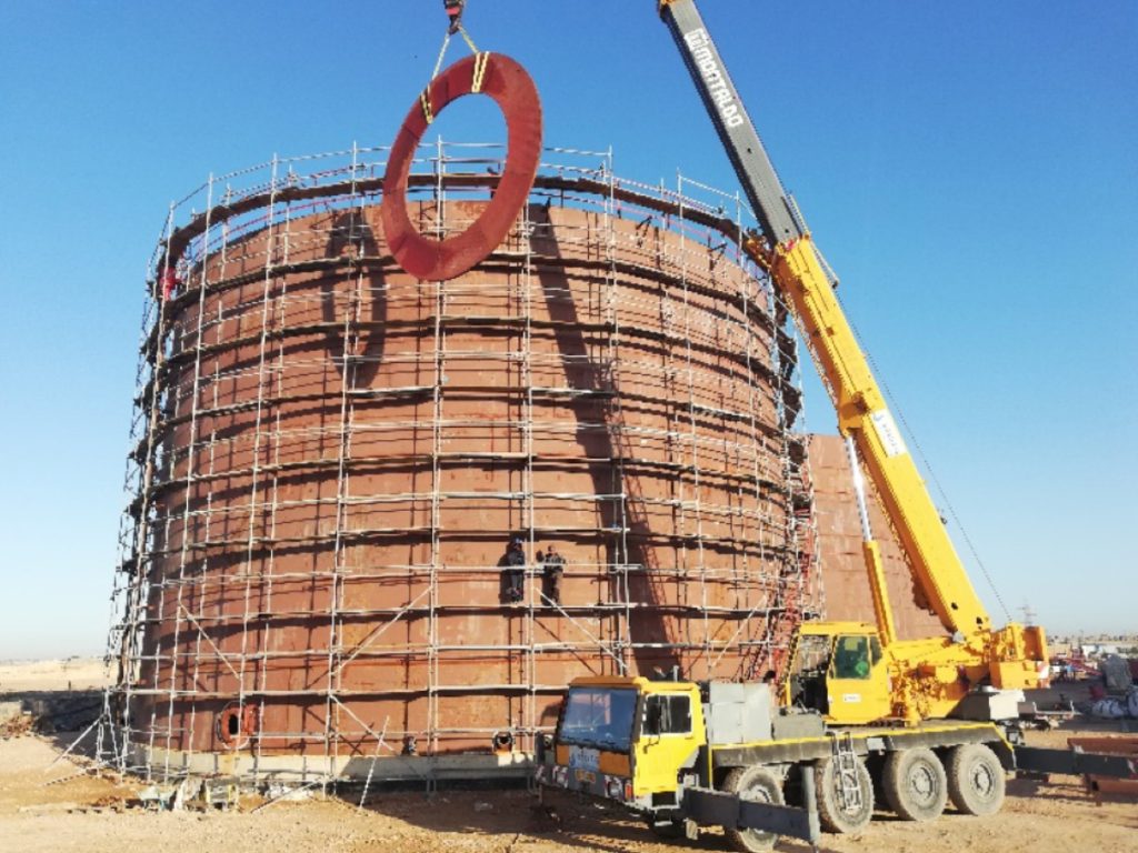 Tanks for storage of kerosene